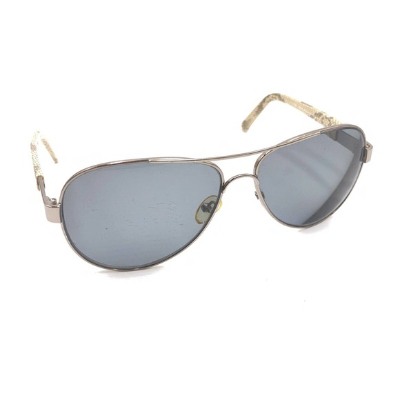 Tory Burch TY6010 103/T5 Aviator Snake Tan Brown Sunglasses Frames 57-14 135 - Picture 1 of 12